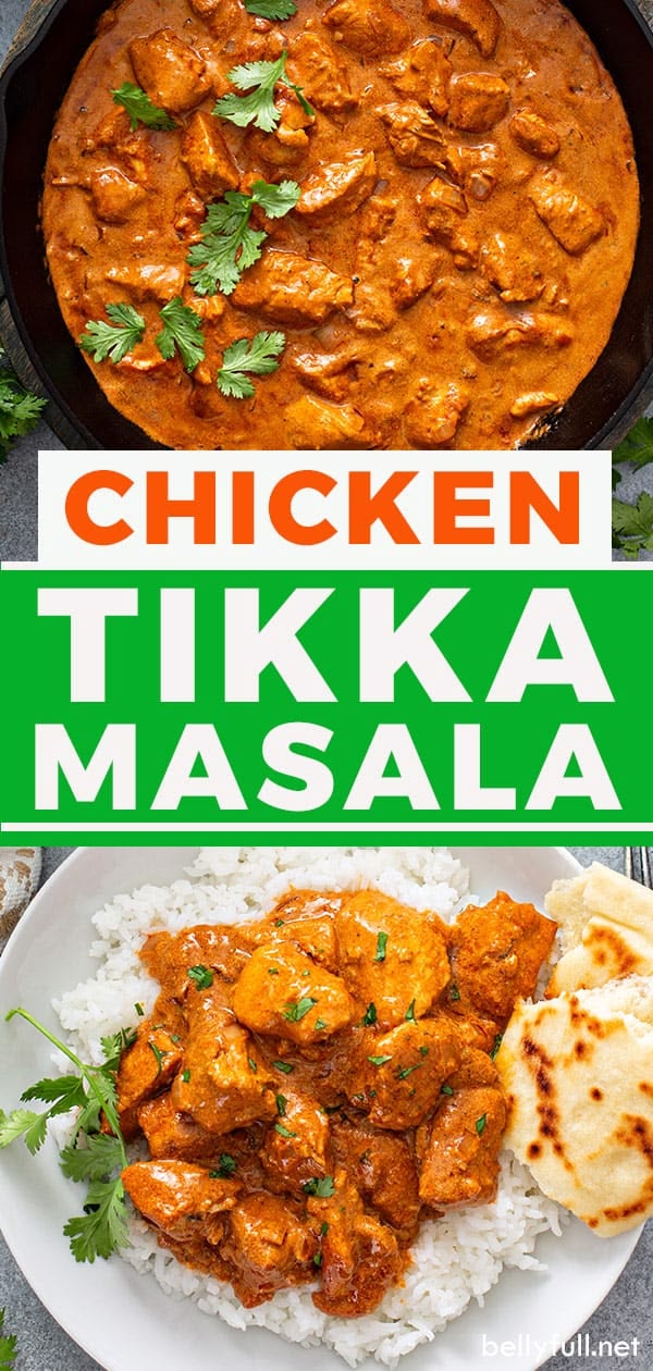 The best homemade Chicken Tikka Masala recipe like you get a