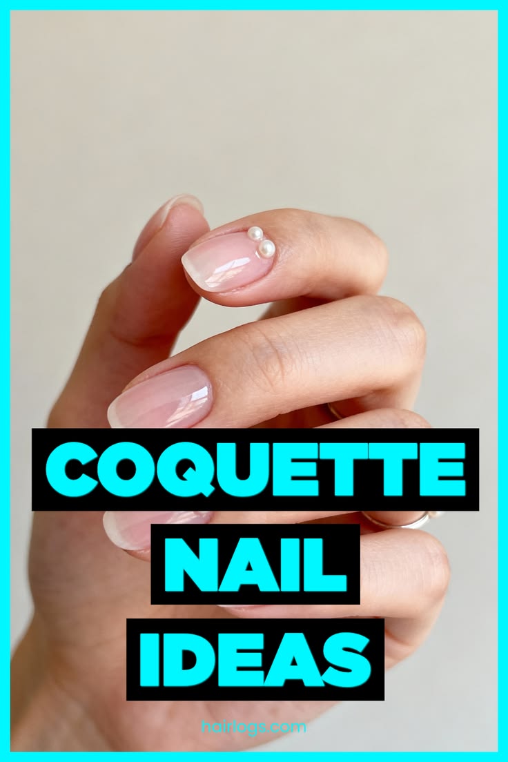 Discover stunning coquette nail ideas full of delicate bows,