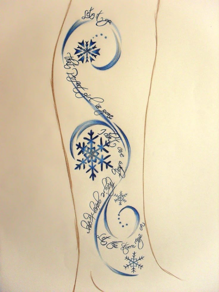 This is the LEAST offensive Frozen tattoo I've seen so far, 