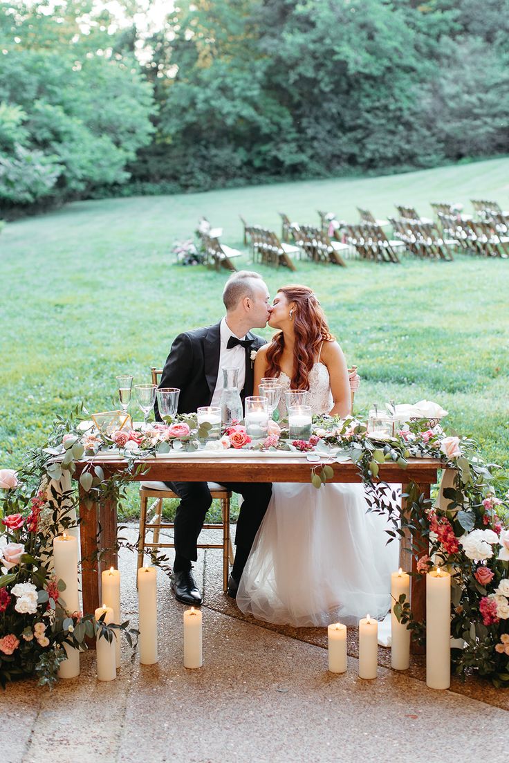 Pink and Gold Spring Wedding