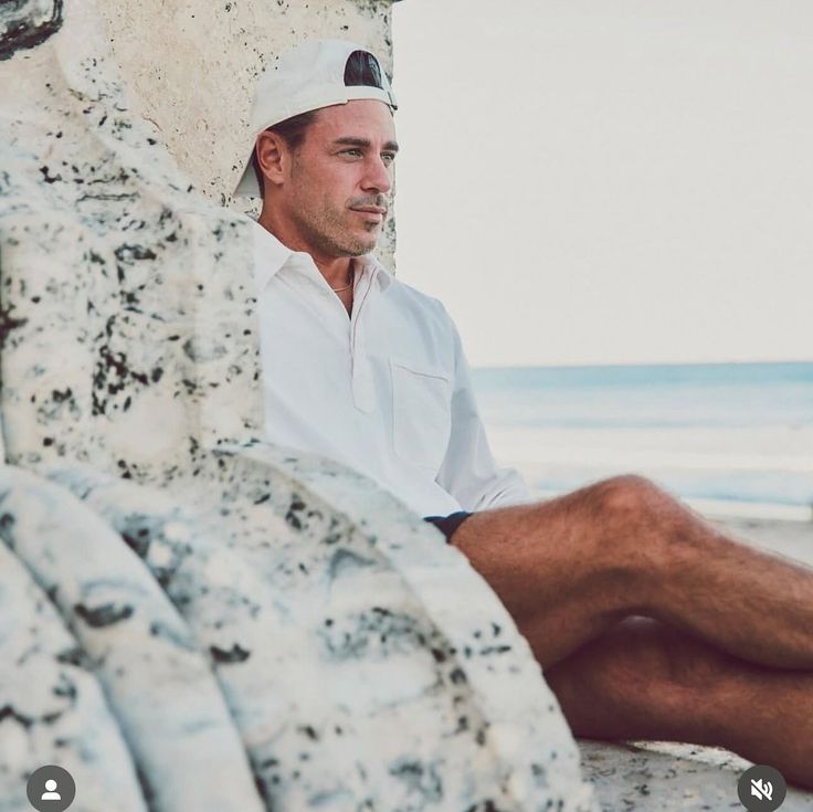Our co-founder & Curio Man, Jeff wearing our Orlebar Brown s
