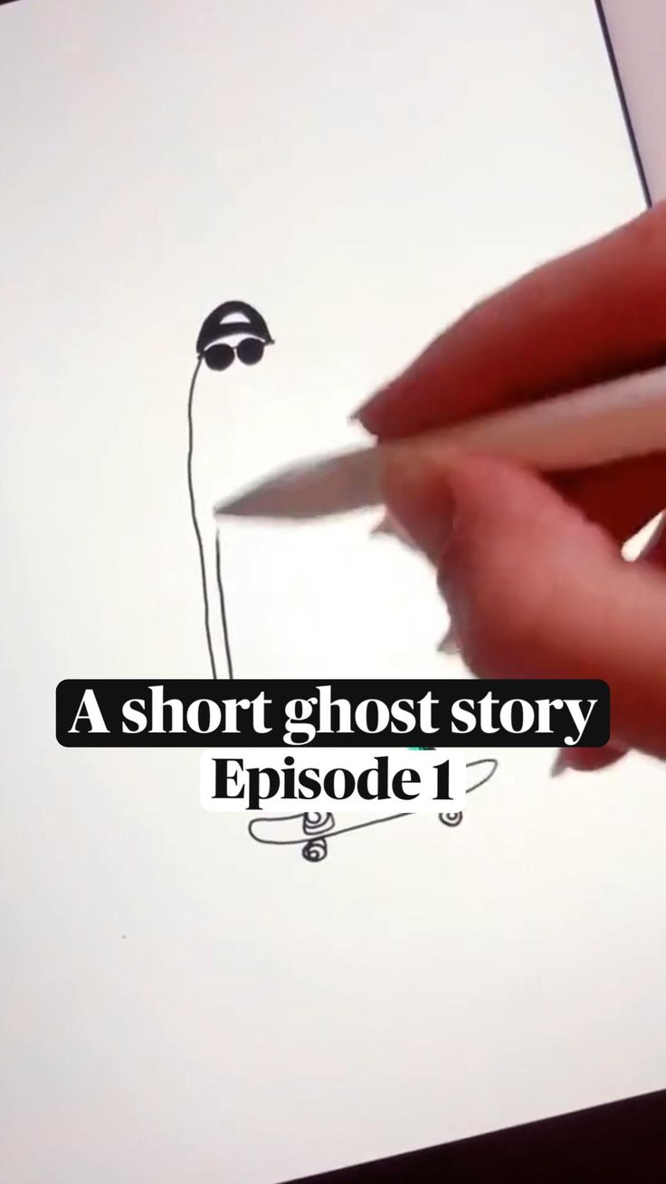 Here’s the first episode of my handdrawn ghost story series.
