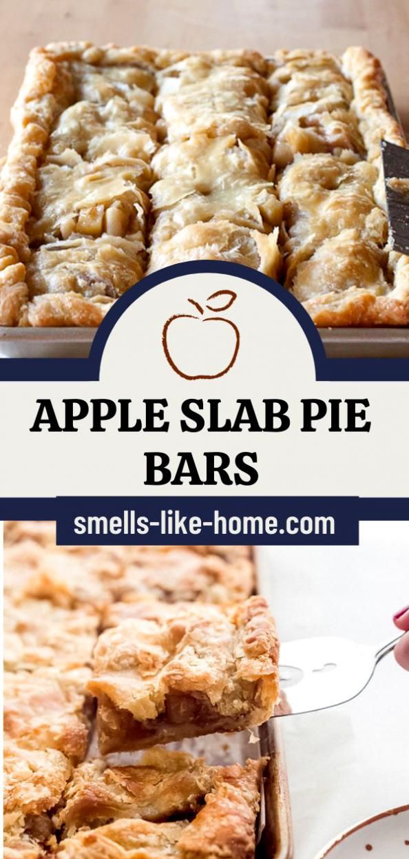 Apple slab pie is party pie! It’s an apple pie baked on a la