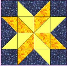 Missouri Quilt Block Patterns | For the hunter star block yo