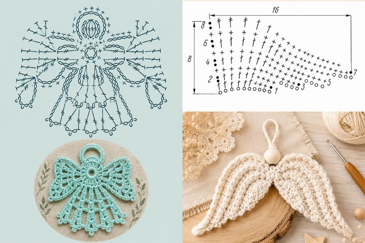 Tutoriel pour crocheter un ange facile : modèle spécial débu