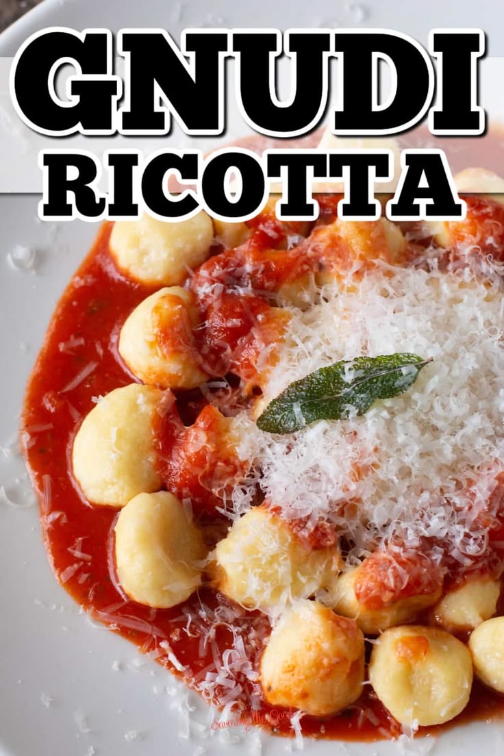 Gnudi are delicate, pillowy dumplings of ricotta cheese, fou