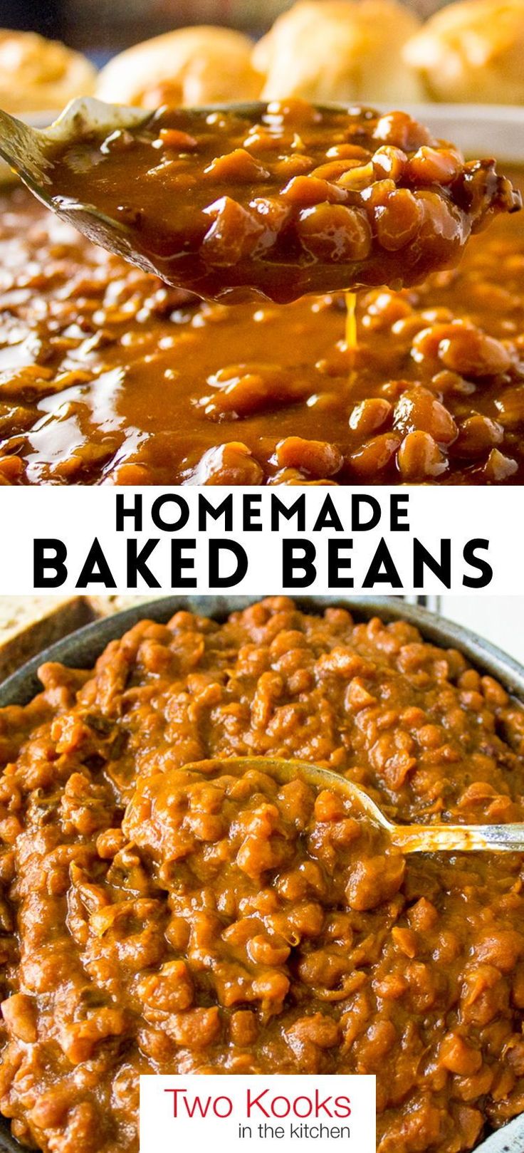 These homemade baked beans made in an Instant Pot are packed