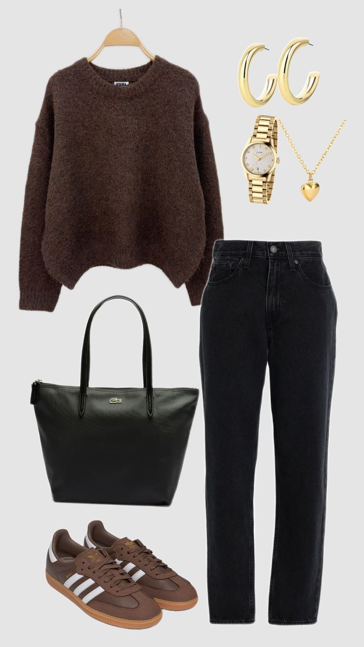 outfit marron tendance 🤎🍂🪵🐿️