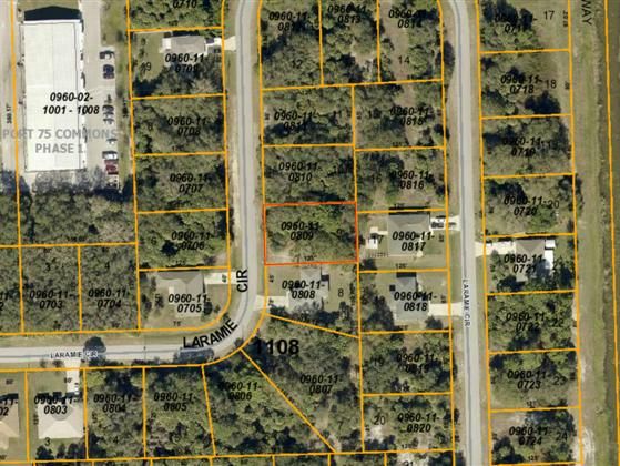 Great Location.  Quality wooded lot 80x125 located in North 