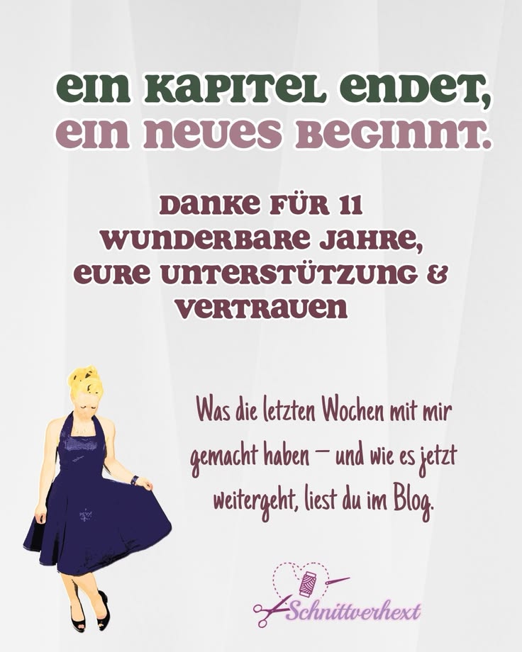 Ich habe lange überlegt, wie ich diesen Beitrag schreiben so
