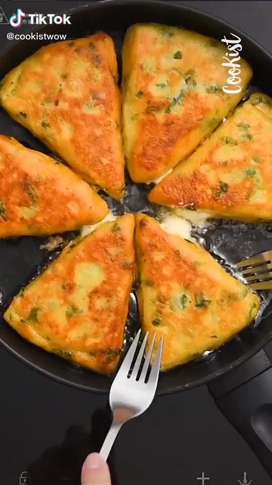 Картофельники с сыром