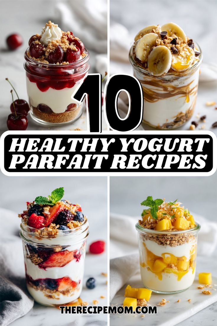 Start your day with these 10 Healthy Yogurt Parfait Recipes,