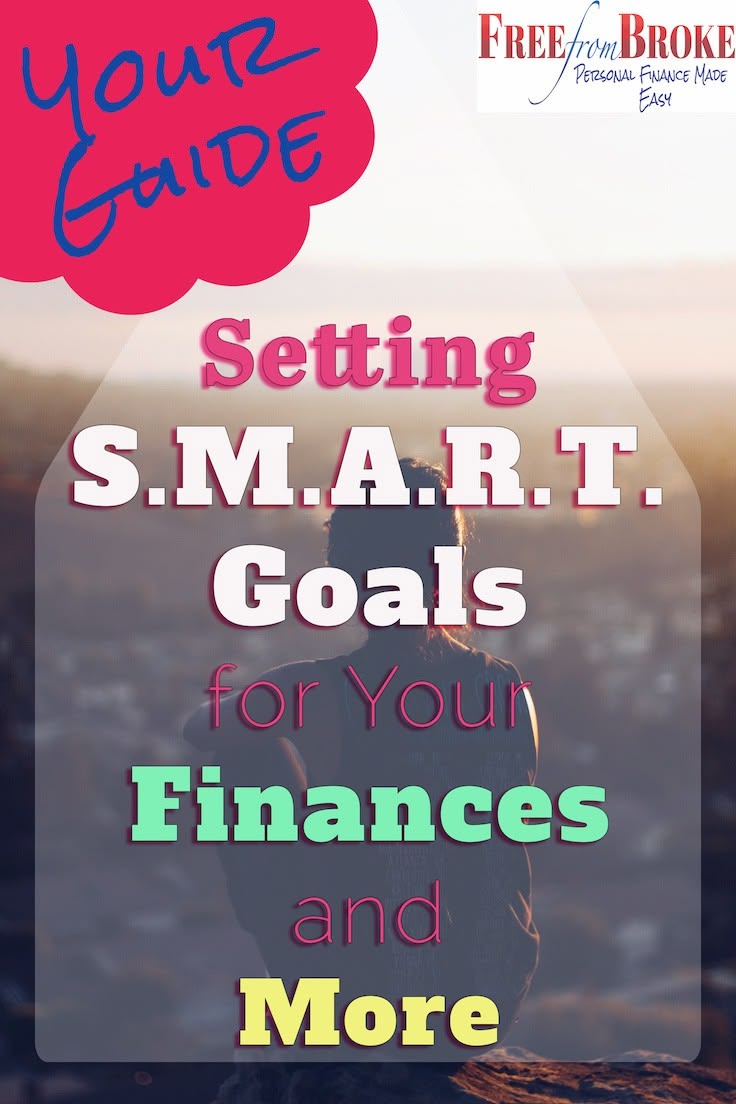 Setting SMART goals for your finances.