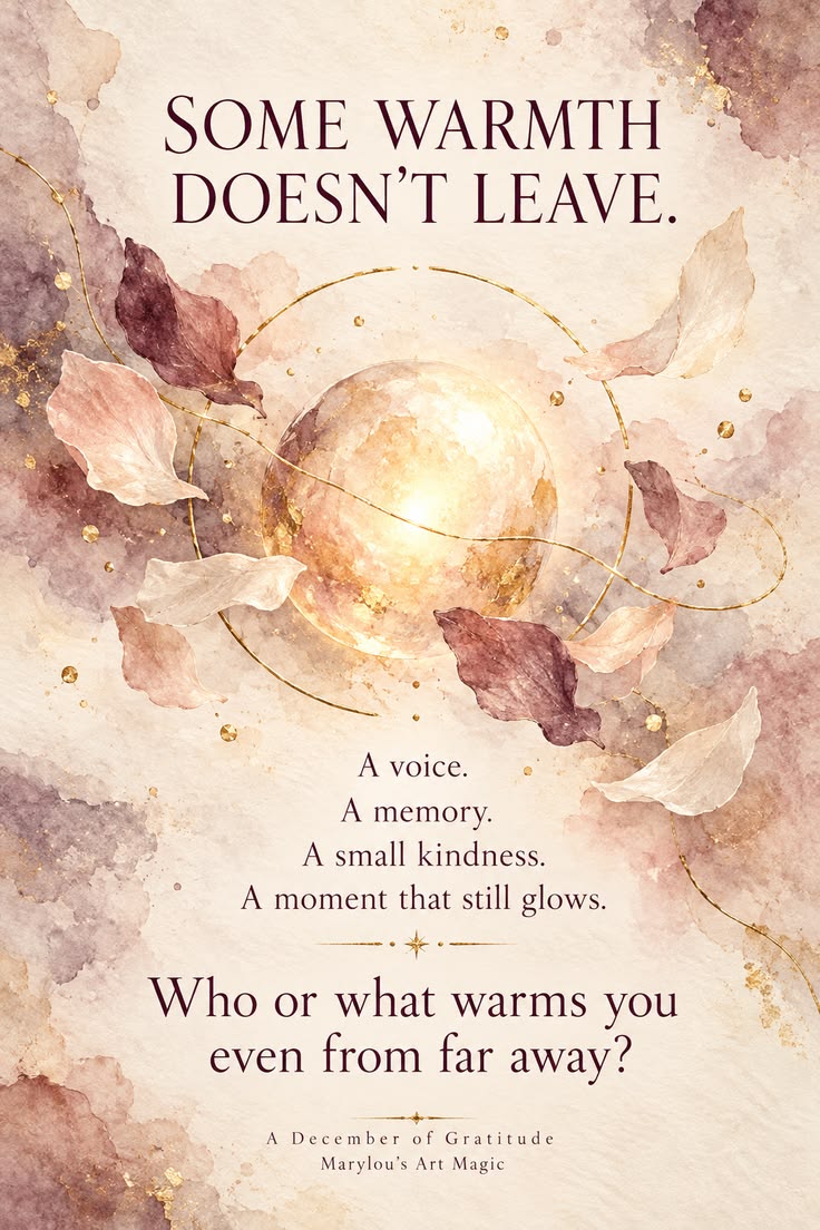 Some love is quiet: a message, a memory, a voice that still 