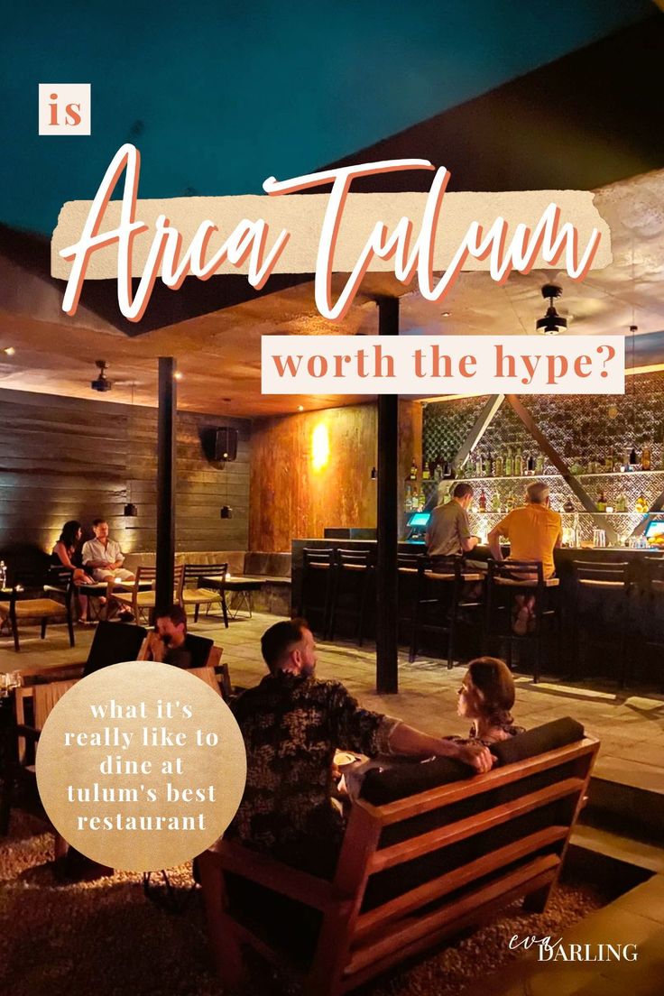 ARCA Tulum is one of the best restaurants in Mexico, but is 