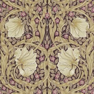 William Morris & Co. Wallpaper - Pimpernel Bullrush/Russet