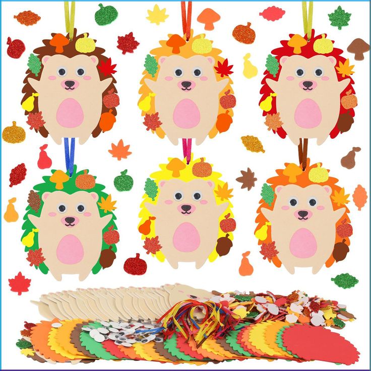 PRICES MAY VARY. Fall Craft for Kids:The EVA foam art crafts