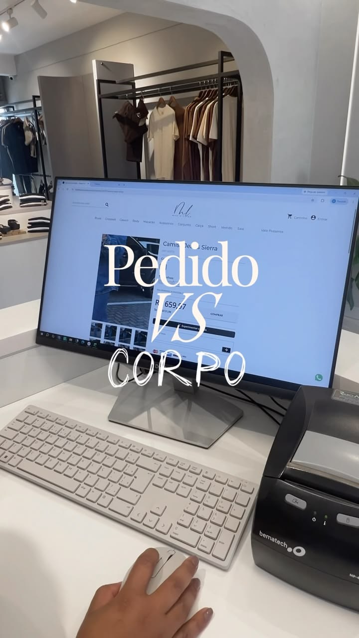 ✨ Pedido vs Corpo ✨

Às vezes bate aquela dúvida: “Será que 