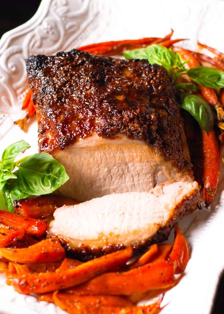 Brown Sugar Roasted Pork Loin