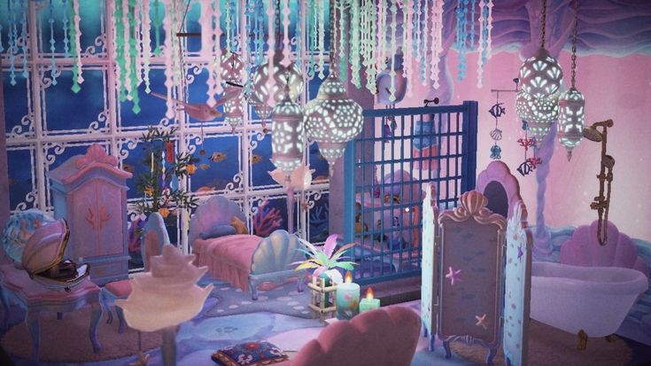 The mermaid room at Qwerty Suites 🫧🧜‍♀️🐚🪸 : I play too much 