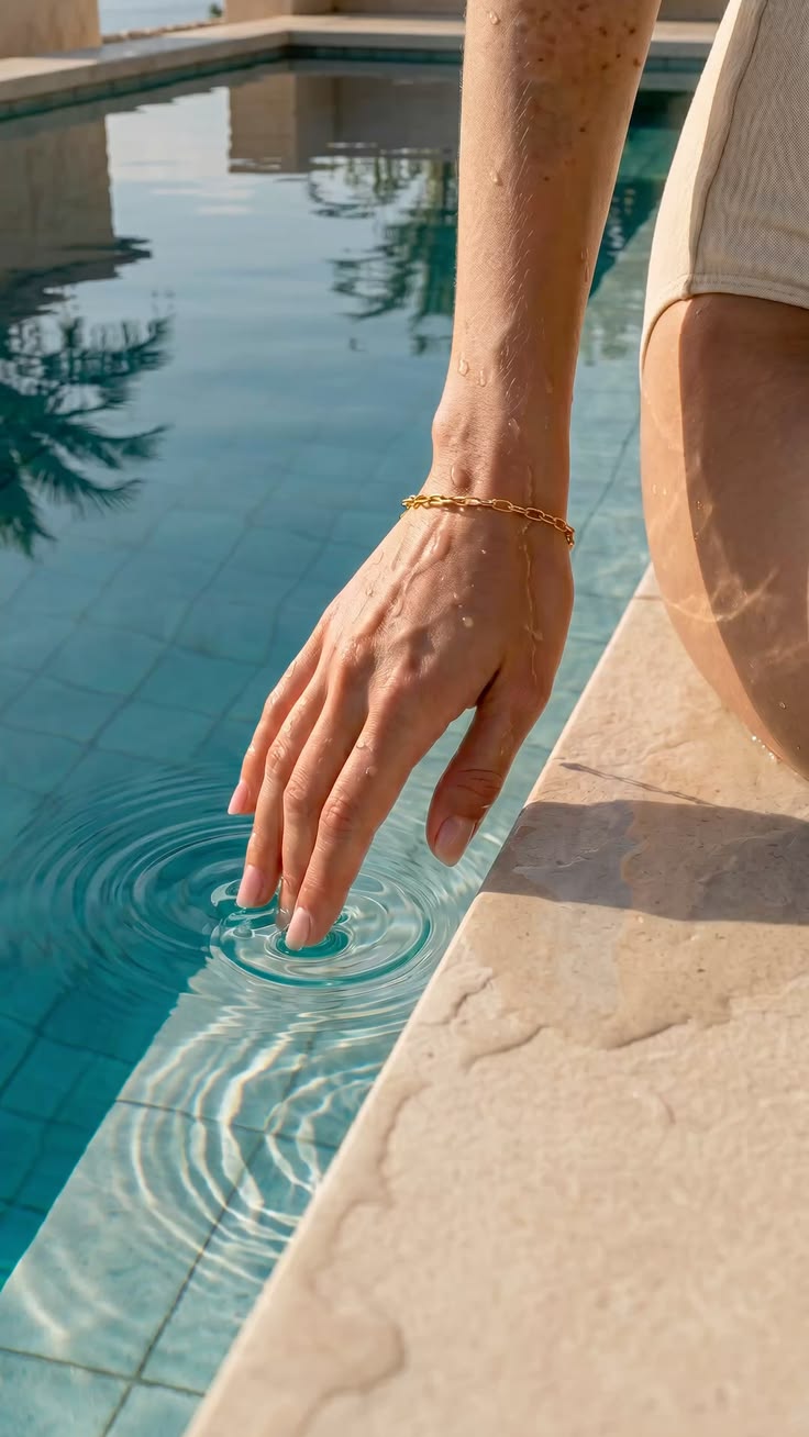 A simple touch of water can transform an outdoor space into 