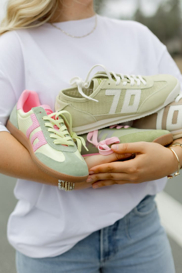 Step into spring with chic, affordable sneakers. Explore a f