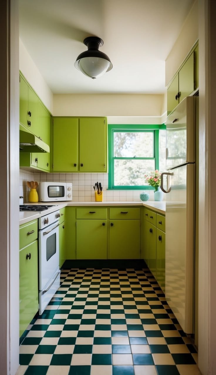 30 Green Kitchen Ideas for a Fresh and Timeless Look - Redo 