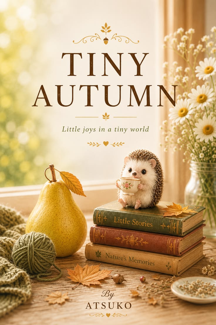 A tiny hedgehog, a warm cup of tea, and the little joys of a