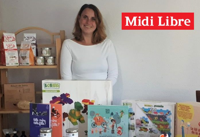 Élodie se passionne pour les produits verts