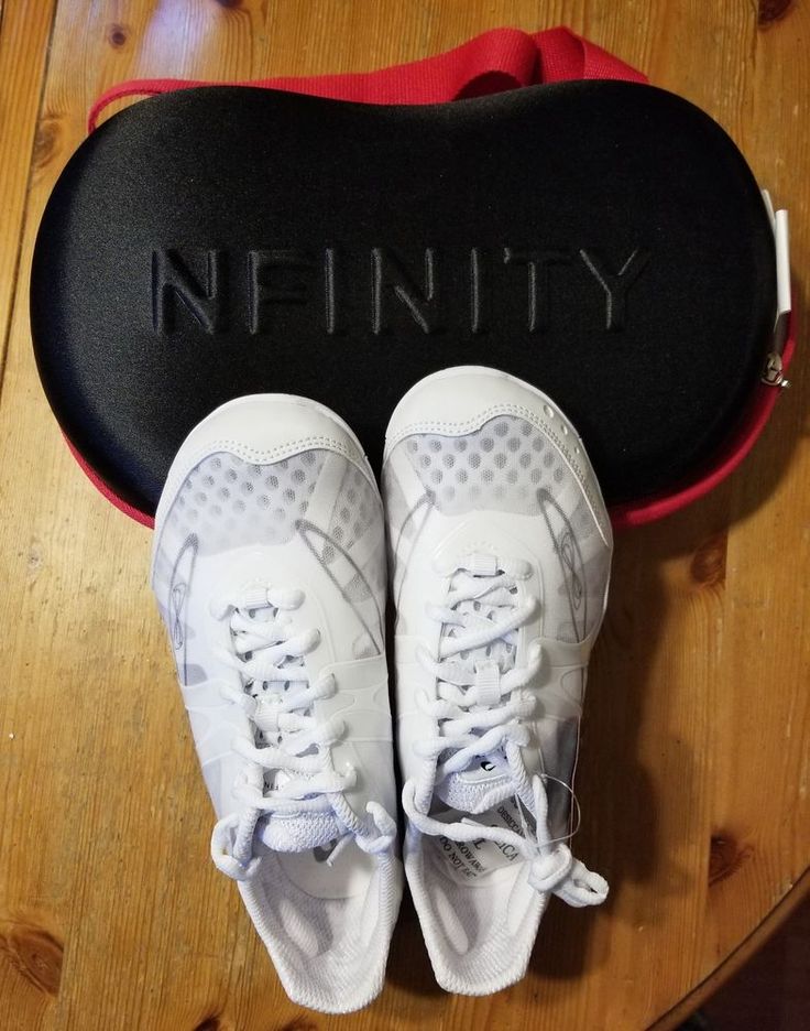 BRAND NEW IN BOX NFINITY WHITE VENGEANCE CHEER LEADING JUMP 