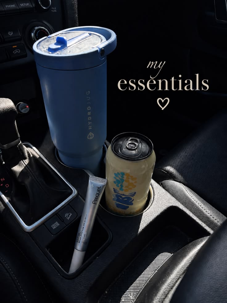 Three things I never leave home without 🤍 My 32oz HydroJug, 
