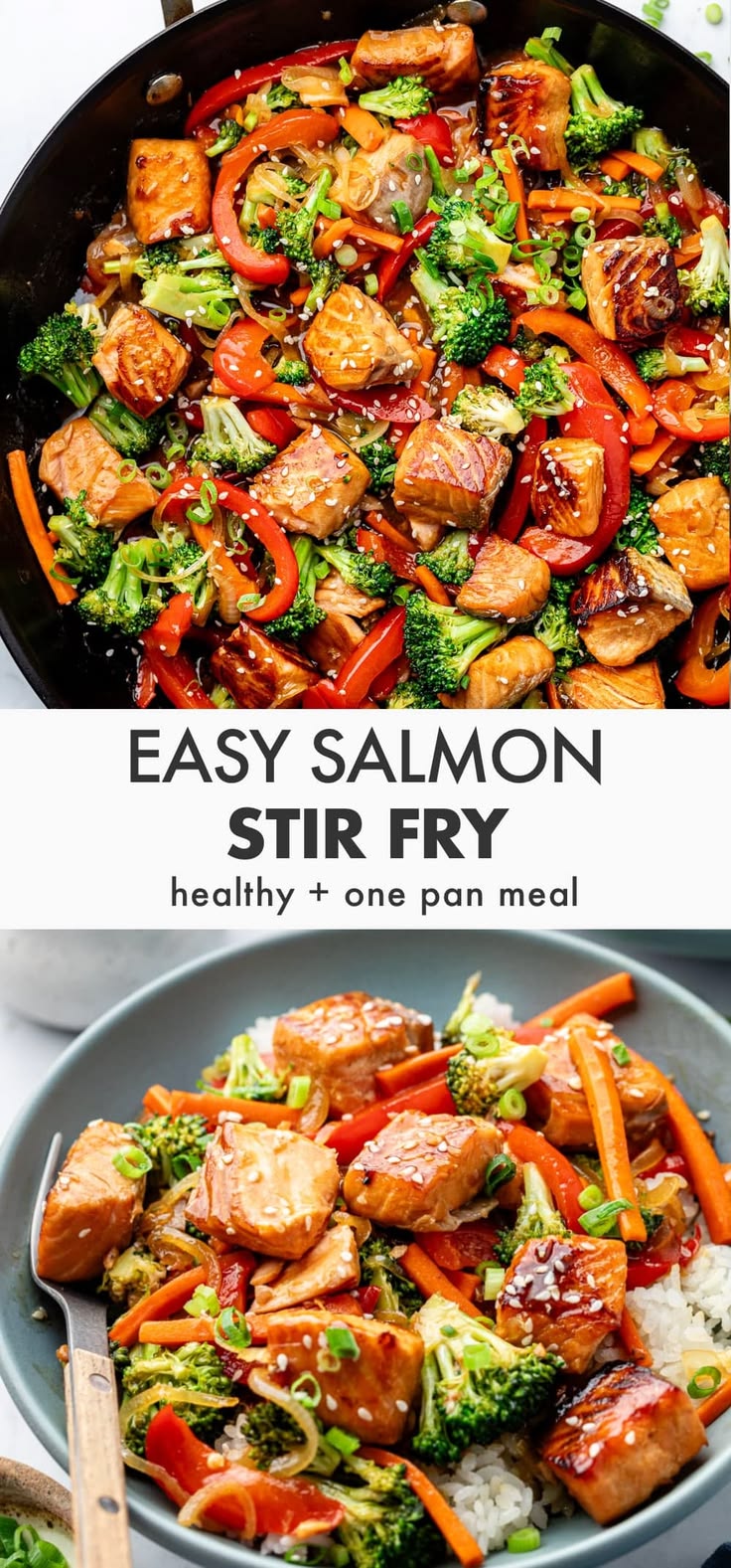 Salmon Stir Fry
