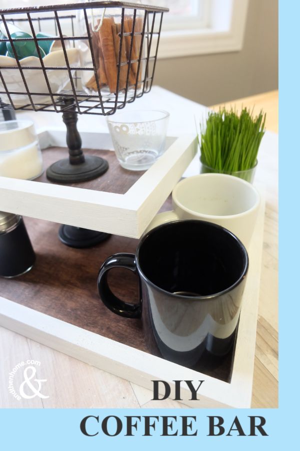 Coffee bars are a hot trend right now and they’re so easy to