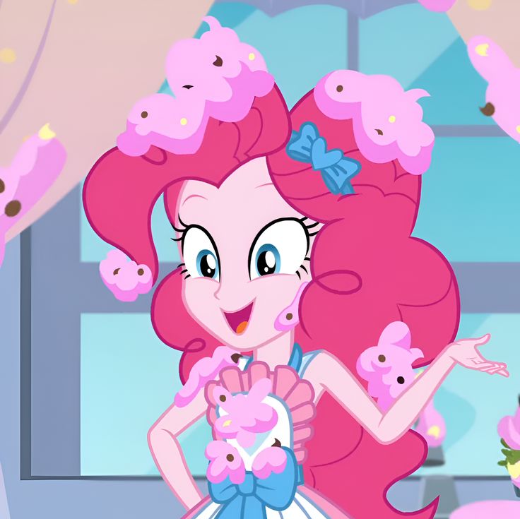 Enhanced Pinkie Pie (My Little Pony) icon.