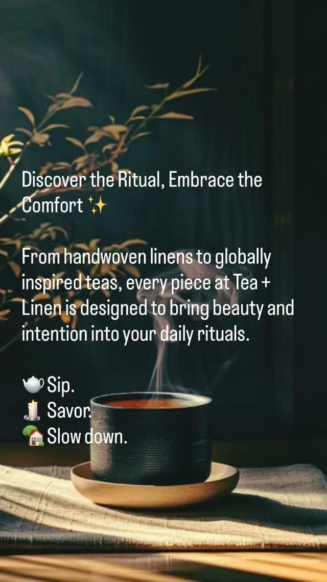 ✨ Discover the Ritual, Embrace the Comfort ✨
From handwoven 