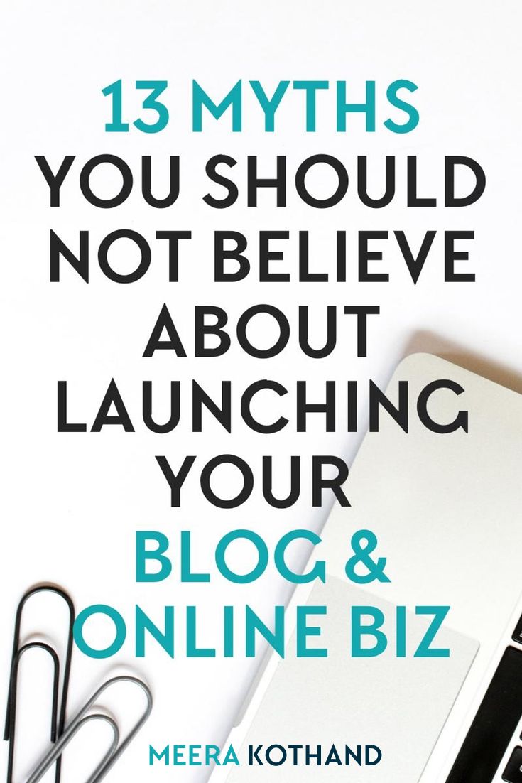 In this post I share 13 blogging myths that most bloggers (n