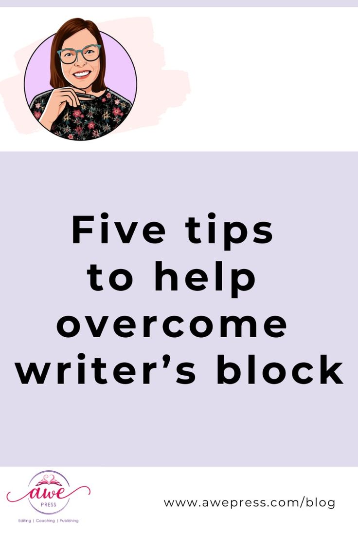 Writers block can impact all writers, here are some tips to 