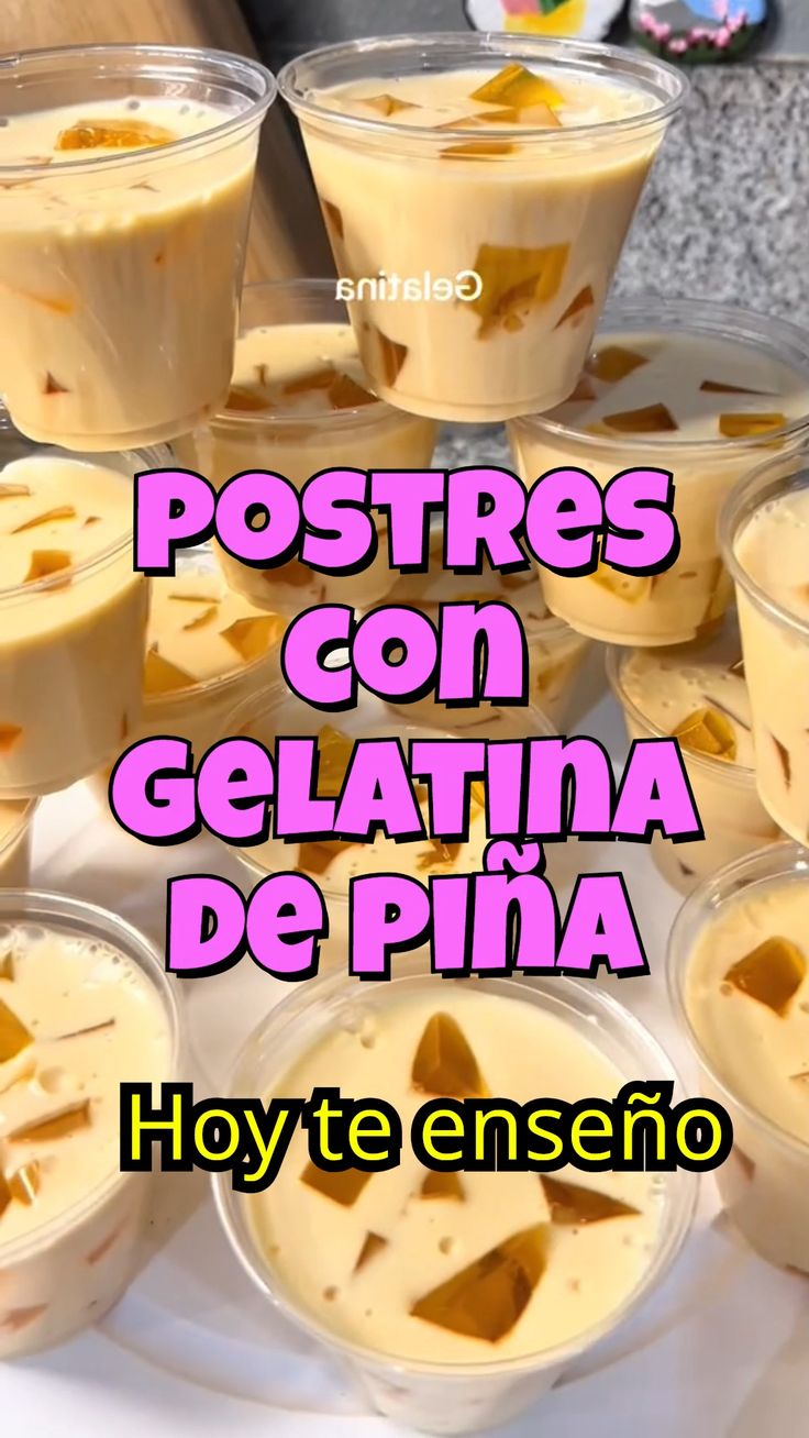 ¡Dale un giro tropical a tus días! Esta receta de postre de 