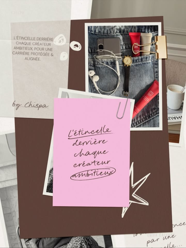 nouveau positionnement & nouvelle identité
pour @chispa.agen