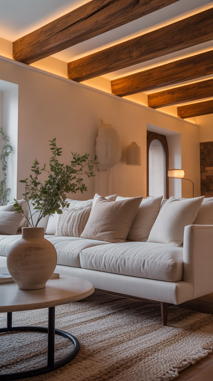 Looking to elevate your home decor? These living room ceilin