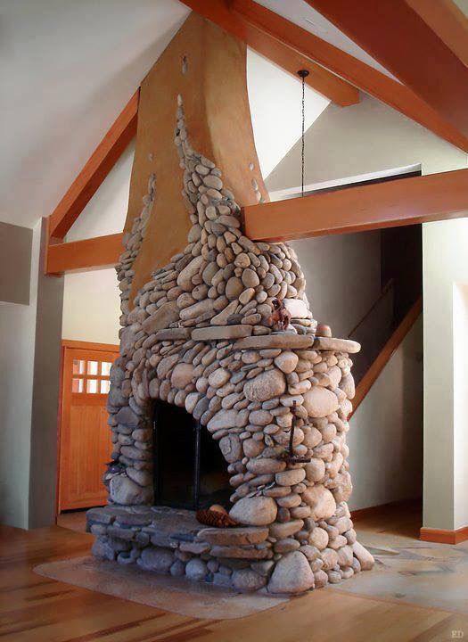 Love this fire place!