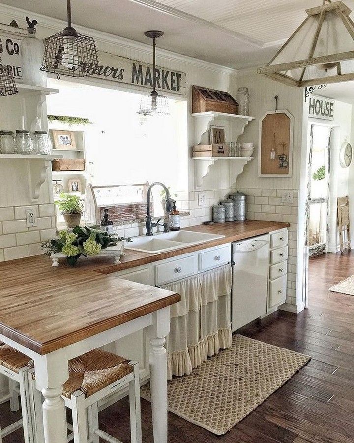 Farmhouse Kitchen Ideas Can Be Built One Week Only - The Liv