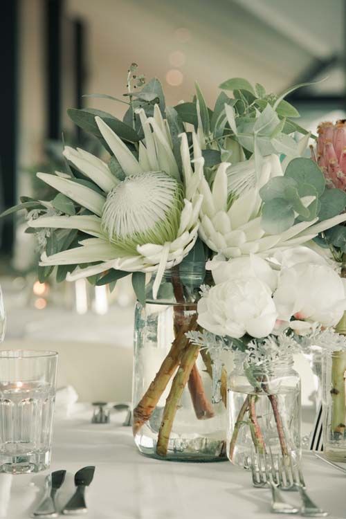 white wedding flowers