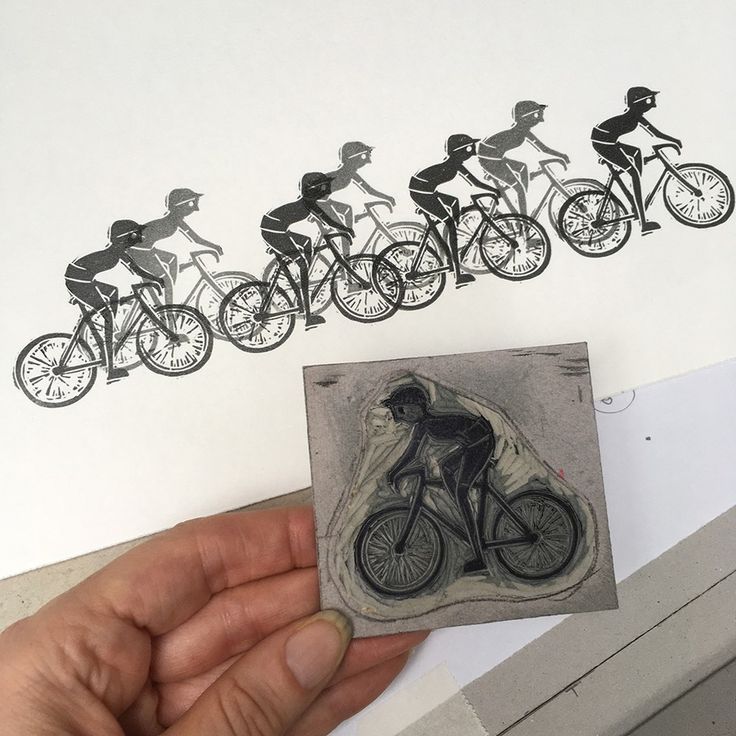 One bike becomes a peloton. Well kind of. The core group of 
