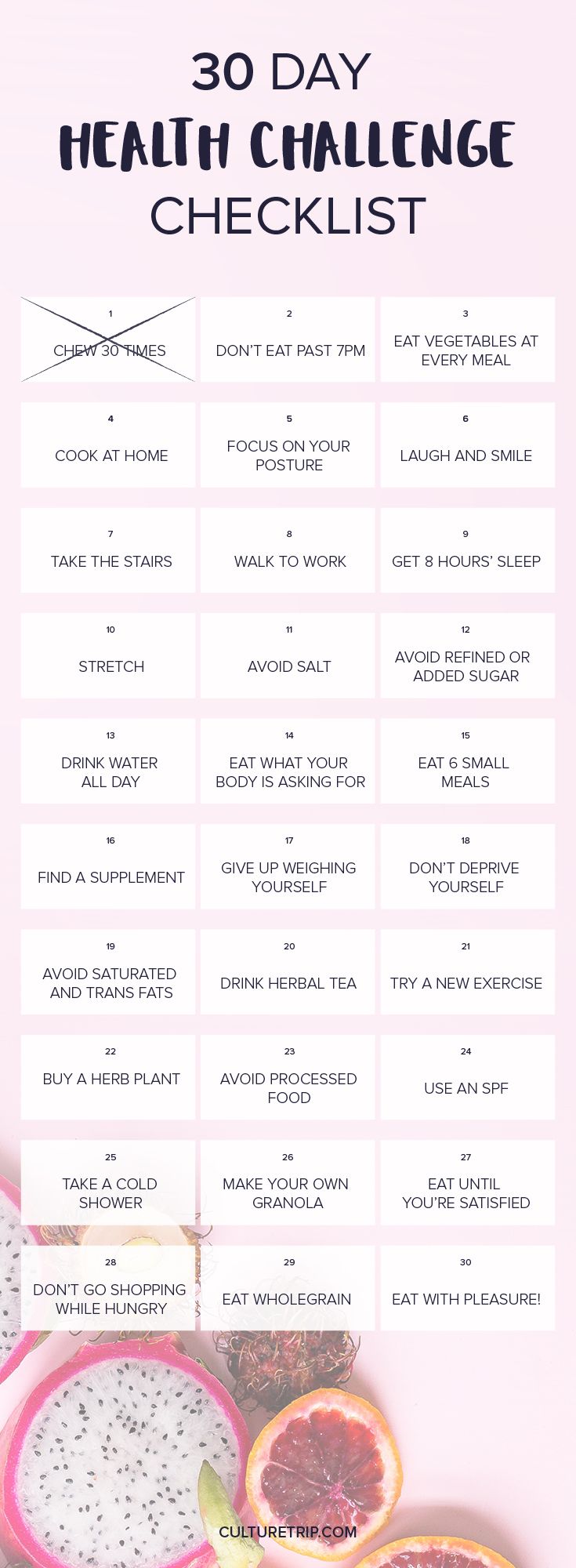 The 30-Day Health Challenge