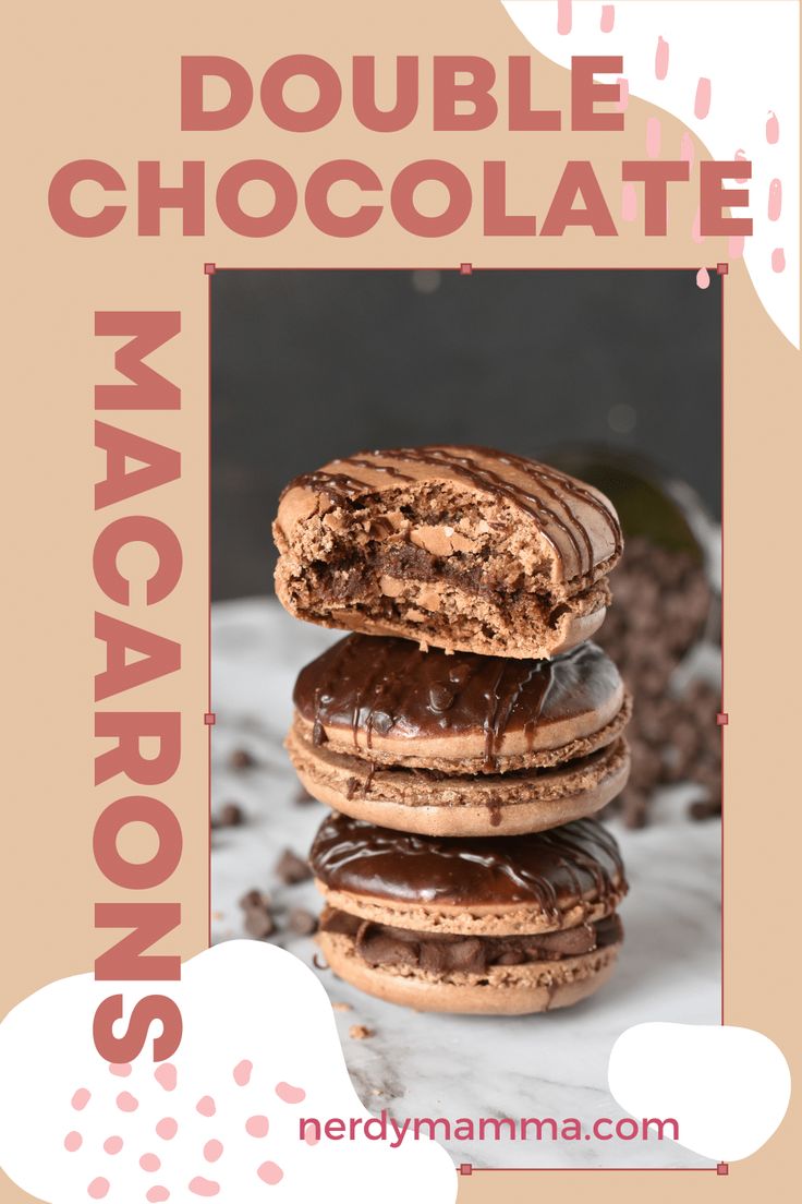 Indulge in decadence with our exquisite Double Chocolate Mac