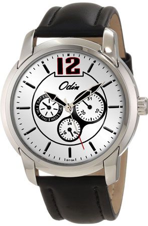 Odin By Swistar Men's 817-5M Wh Precision Quartz Multifuncti