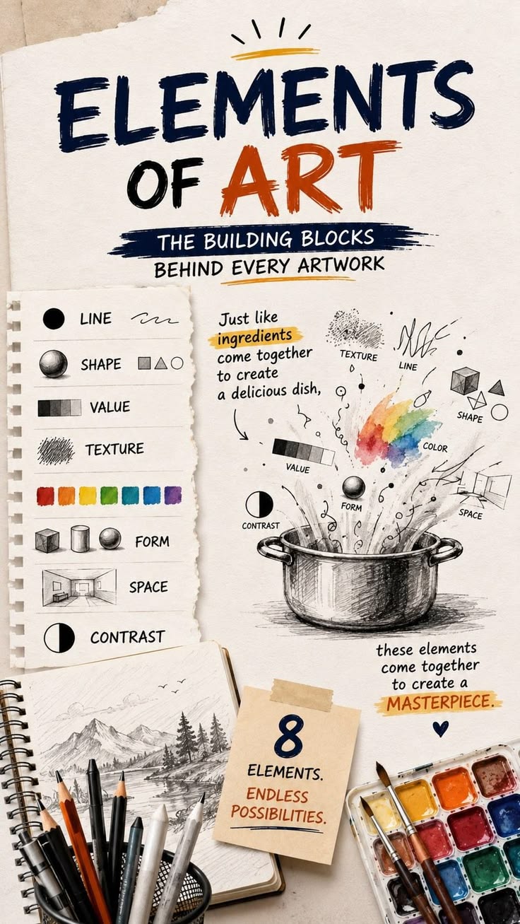 🎨 Want to improve your drawing? Start with the basics.

Ever