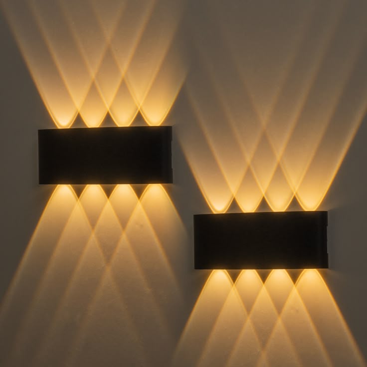 C Cattleya 2-Pack Integrated LED Black Outdoor Wall Sconce -
