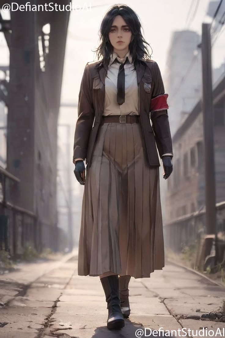 Pieck Finger from Attack on Titan reimagined in a realistic 